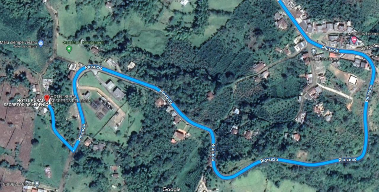Hotel Secretos Del Eden Ruiosucio Zewnętrze zdjęcie